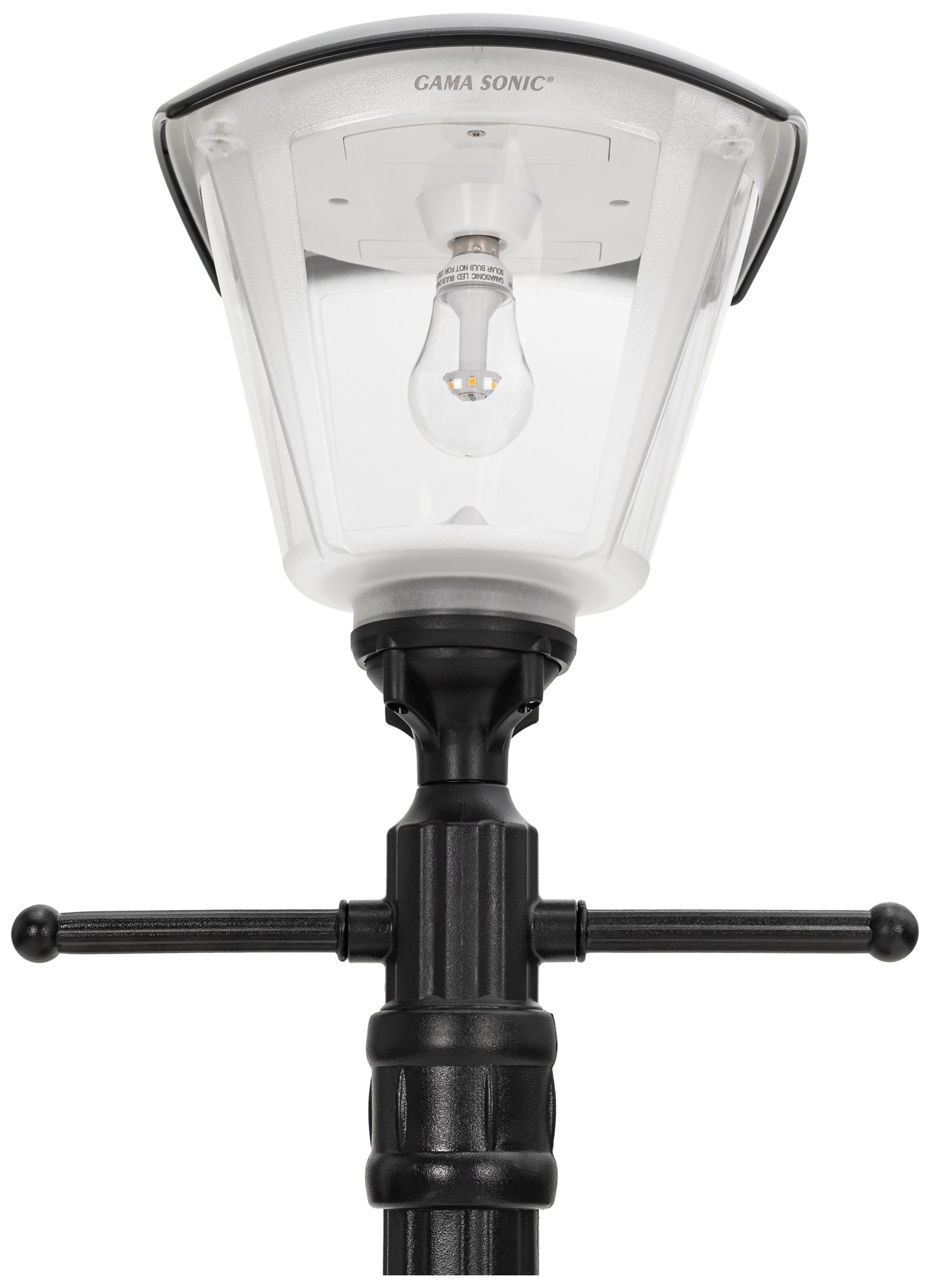 Image 5 Haven Solar Lamp Post with EZ-Anchor Base - Black more views