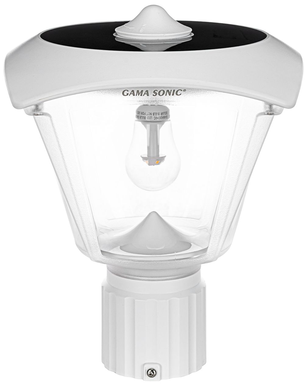 Image 2 Haven Solar Light Wall Pier and 3-inch Fitter Mounts White