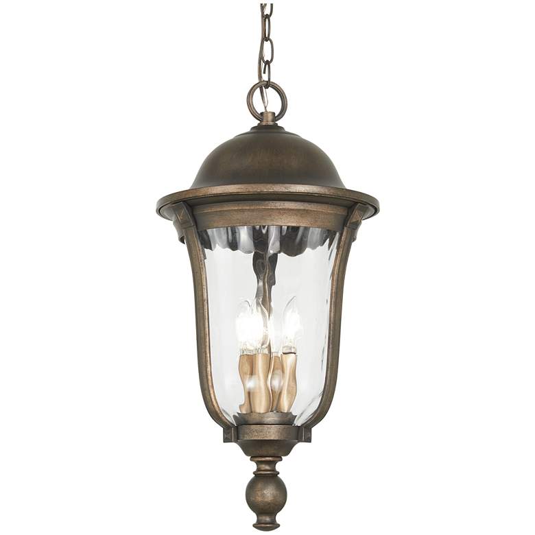 Image 2 Havenwood 25 1/4 inch H Tavira Bronze and Silver Outdoor Hanging Light