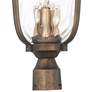 4_Havenwood 26 1/4" H Tavira Bronze and Alder Silver Outdoor Post Light more views