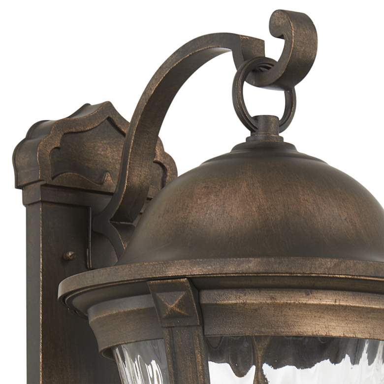 Image 3 Havenwood 26 3/4" H Tavira Bronze and Alder Silver Outdoor Wall Light more views