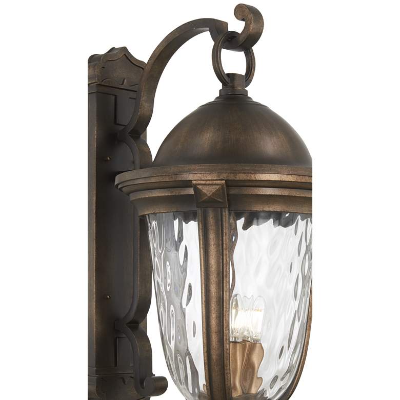 Image 3 Havenwood 31 1/4 inch H Tavira Bronze and Alder Silver Outdoor Wall Light more views