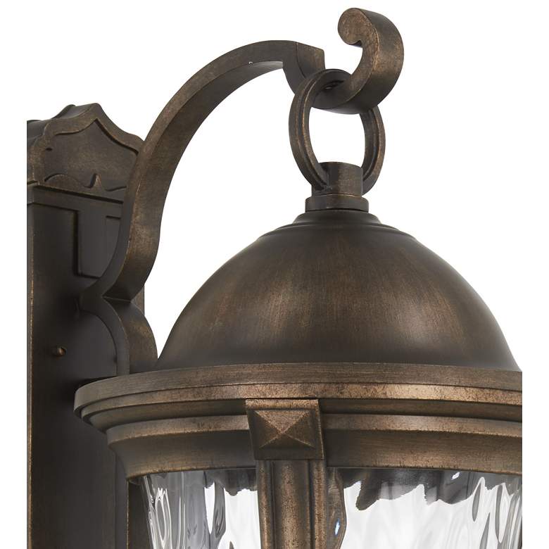 Image 4 Havenwood 31 1/4 inch H Tavira Bronze and Alder Silver Outdoor Wall Light more views