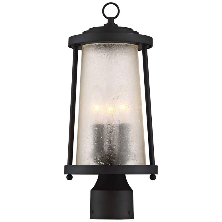 Image 1 Haverford Grove 13 1/2 inch High Bronze Outdoor Post Light