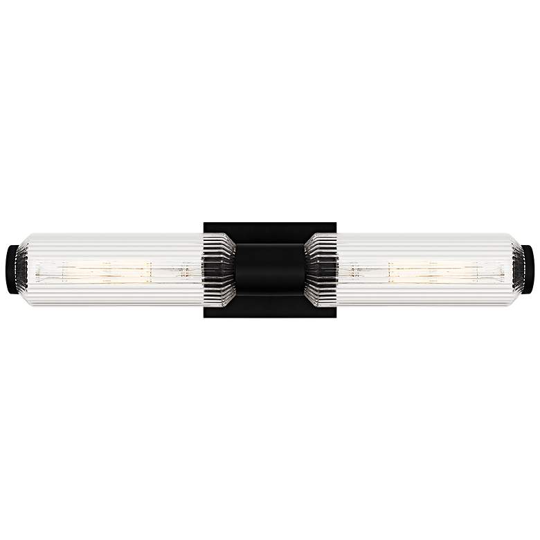 Image 1 Hawes 2-Light Matte Black Bath Light