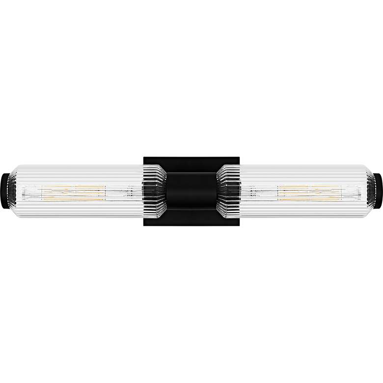 Image 2 Hawes 2-Light Matte Black Bath Light more views