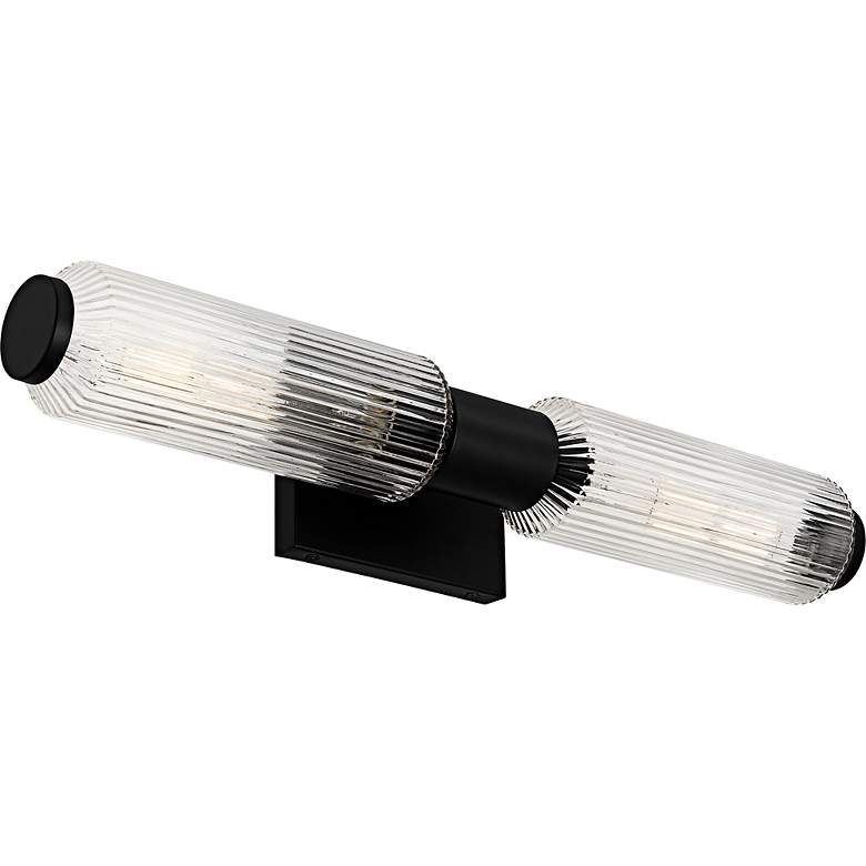 Image 3 Hawes 2-Light Matte Black Bath Light more views