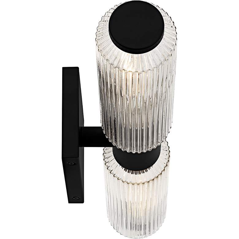 Image 4 Hawes 2-Light Matte Black Bath Light more views