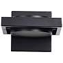 5_Hawk 5" High Black LED Pivoting Head Wall Sconce more views