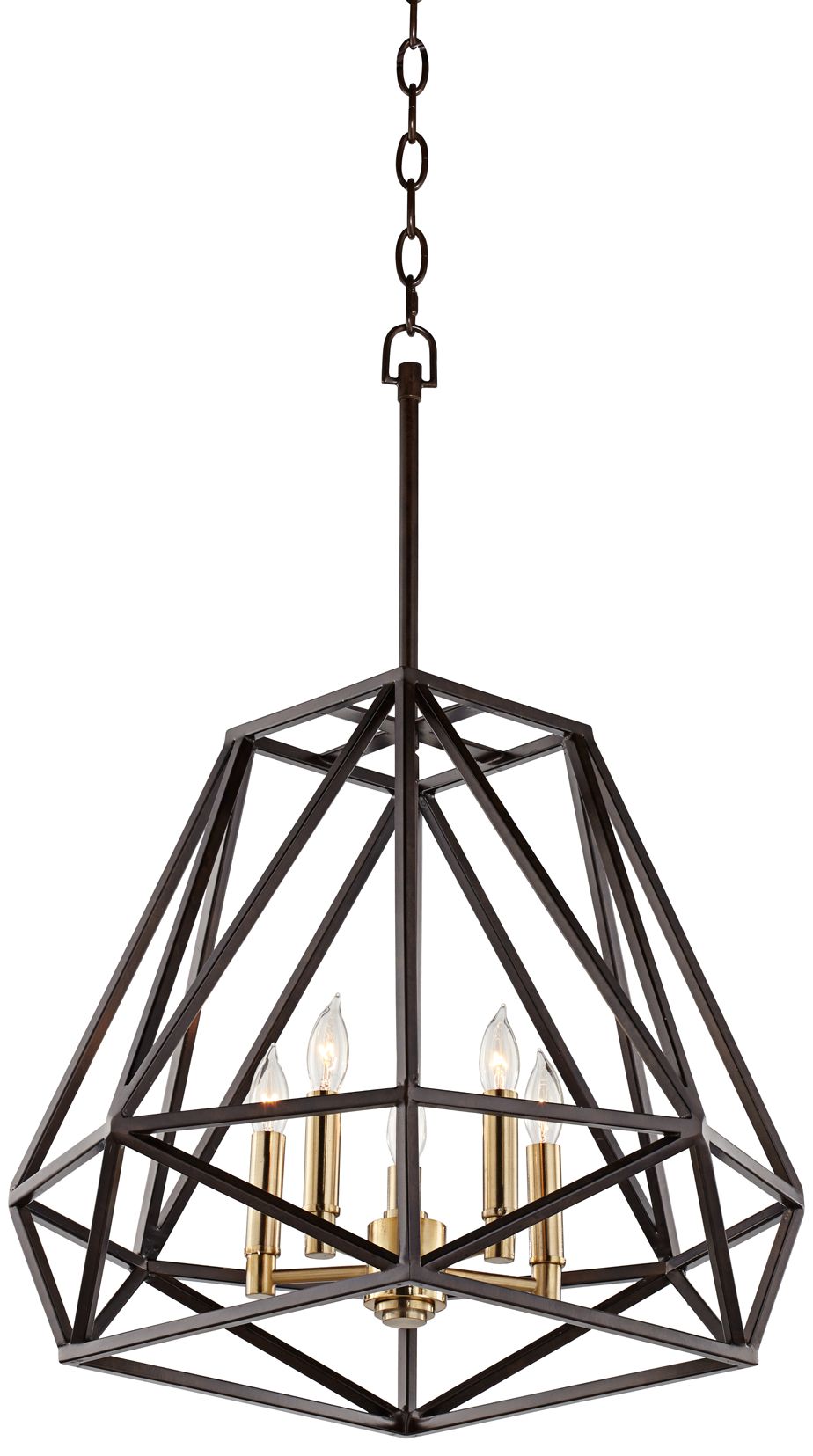 hawking 5 light chandelier