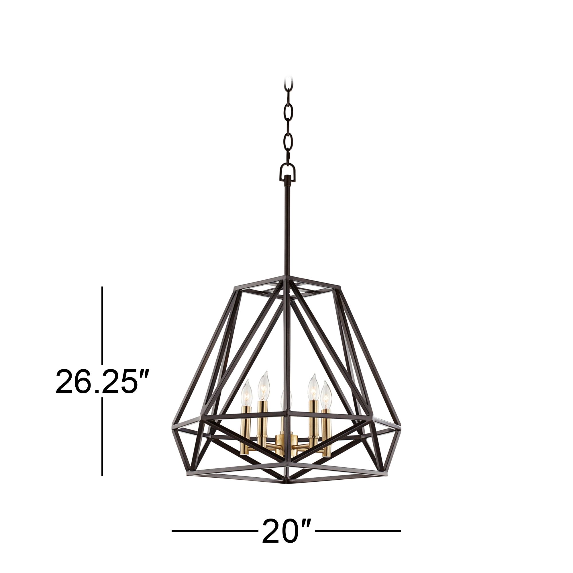 hawking 5 light chandelier