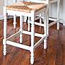 3_Hawthorne 23 3/4" Antique White Counter Stool more views
