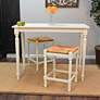 4_Hawthorne 23 3/4" Antique White Counter Stool more views