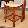 1_Hawthorne 23 3/4" Chestnut Counter Stool