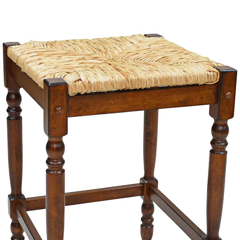 Image 3 Hawthorne 23 3/4" Chestnut Counter Stool more views