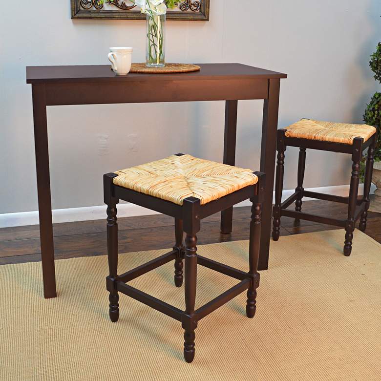 Image 3 Hawthorne 23 3/4" Espresso Counter Stool more views