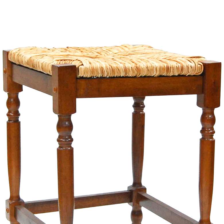 Image 2 Hawthorne 23 3/4" Walnut Counter Stool more views