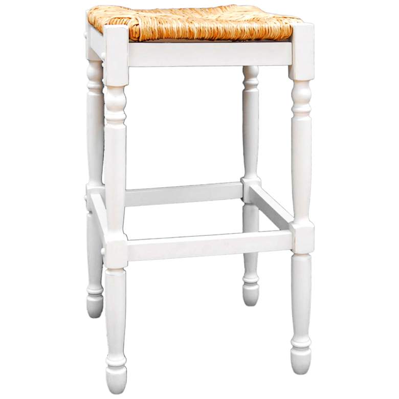Image 1 Hawthorne 29 1/4" Antique White Barstool