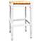 Hawthorne 29 1/4" Antique White Barstool