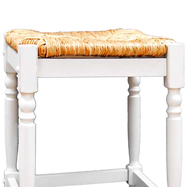 Image 2 Hawthorne 29 1/4" Antique White Barstool more views