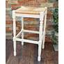 3_Hawthorne 29 1/4" Antique White Barstool more views
