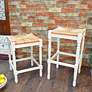 4_Hawthorne 29 1/4" Antique White Barstool more views