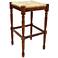 Hawthorne 29 1/4" Chestnut Wood Barstool