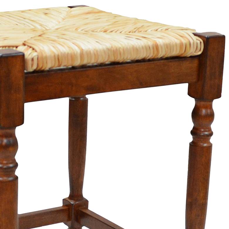 Image 3 Hawthorne 29 1/4" Chestnut Wood Barstool more views