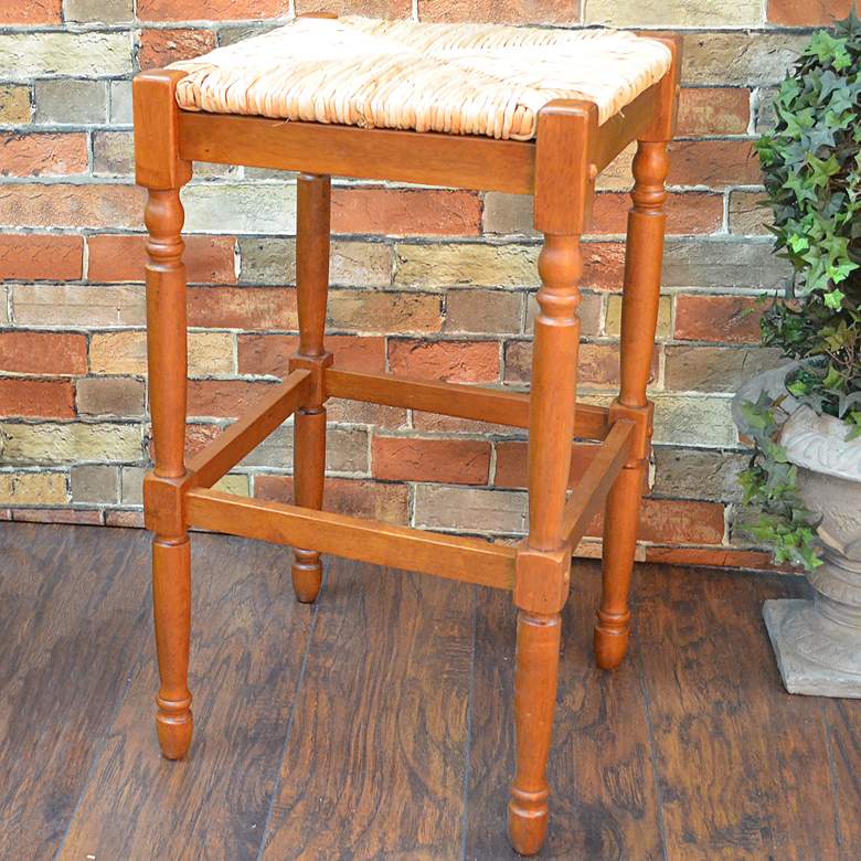 Image 3 Hawthorne 29 1/4" Walnut Barstool more views