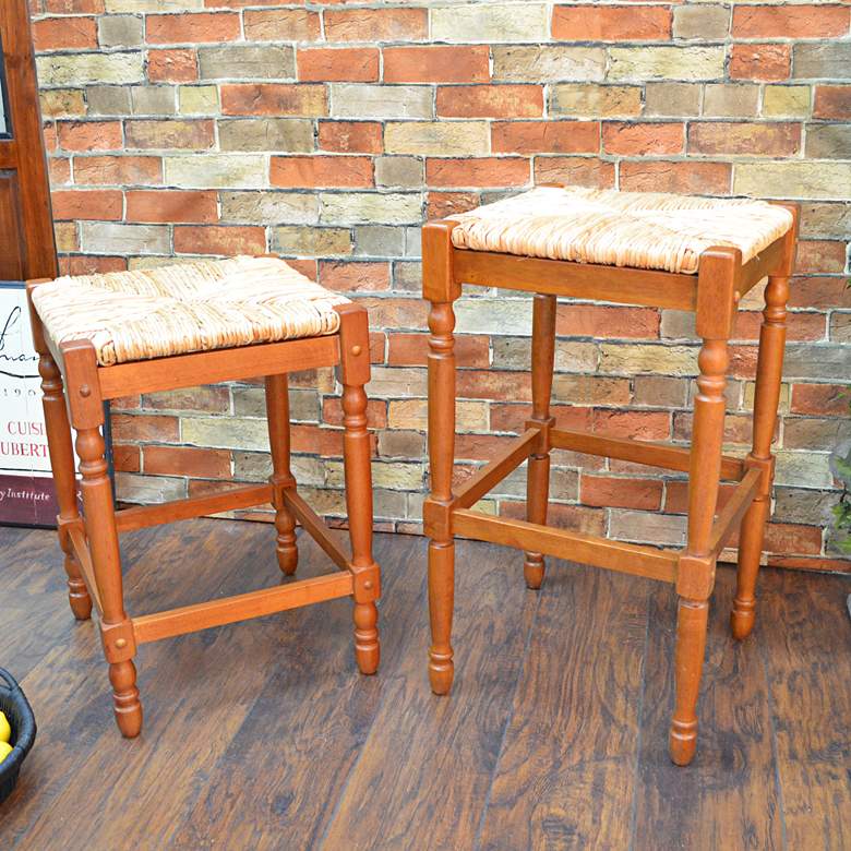 Image 4 Hawthorne 29 1/4" Walnut Barstool more views