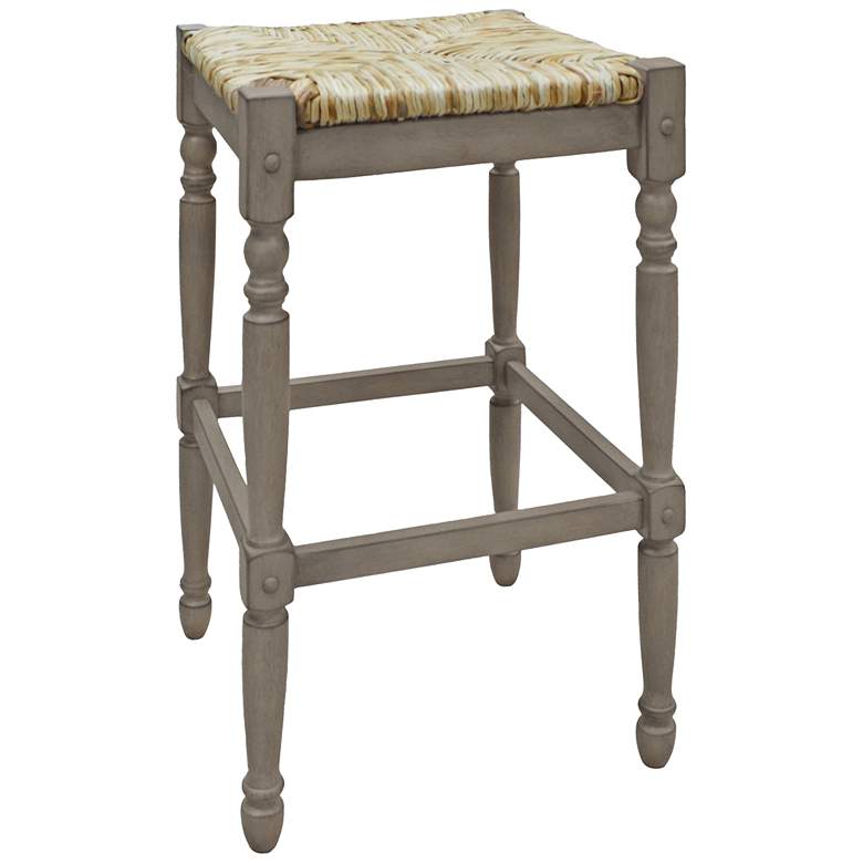 Image 1 Hawthorne 29 1/4" Weathered Gray Barstool