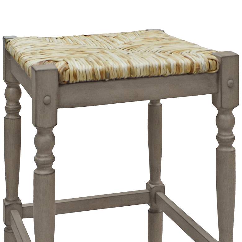 Image 2 Hawthorne 29 1/4" Weathered Gray Barstool more views