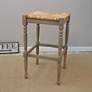 4_Hawthorne 29 1/4" Weathered Gray Barstool more views