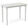 1_Hawthorne 48" Wide Antique White Counter Table