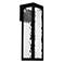 Hawthorne 7.63"H x 8"W 1-Light Outdoor Wall Light in Black
