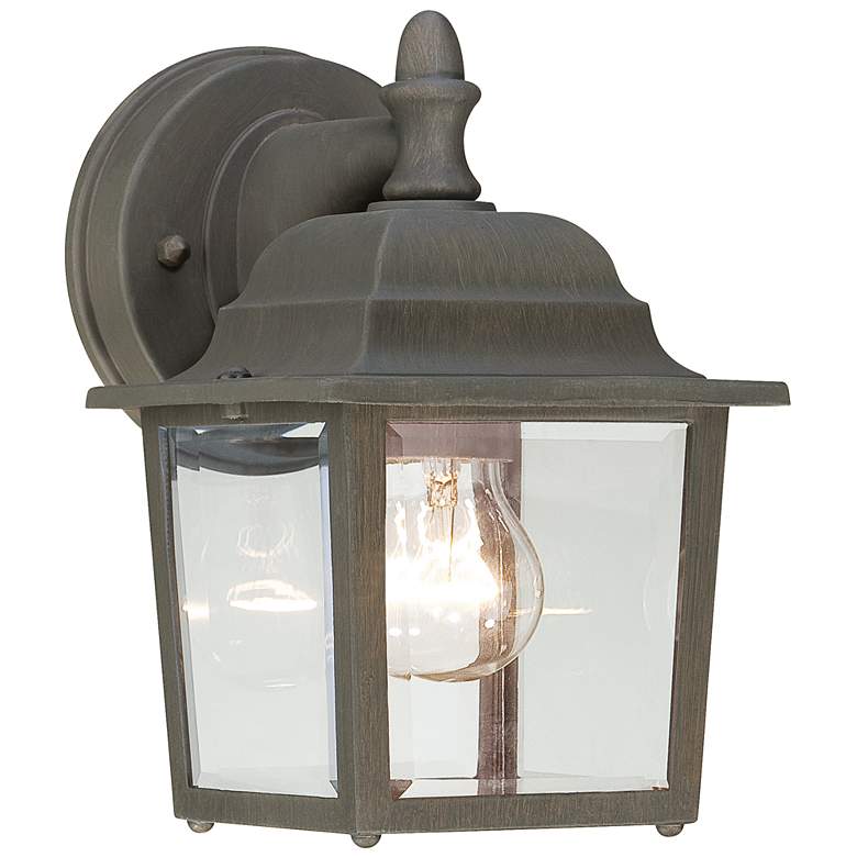 Image 1 Hawthorne 8.5" High 1-Light Outdoor Sconce - Painted Bronze