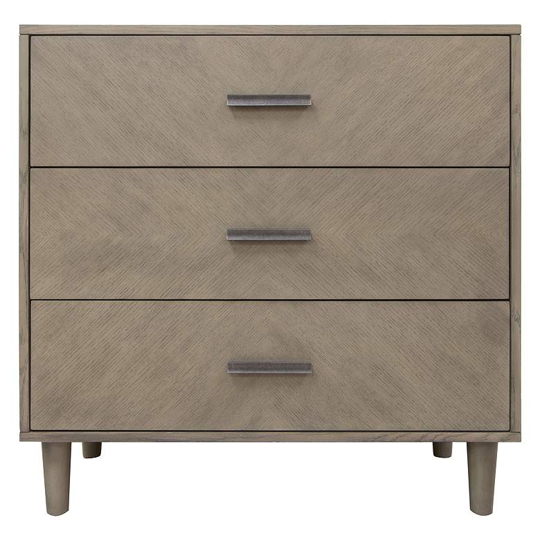 Image 1 Hawthorne Estate 36" Wide Asbury Pine 3-Drawer Accent Chest