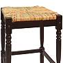 3_Hawthrone 29 1/4" Espresso Wood Bar Stool more views