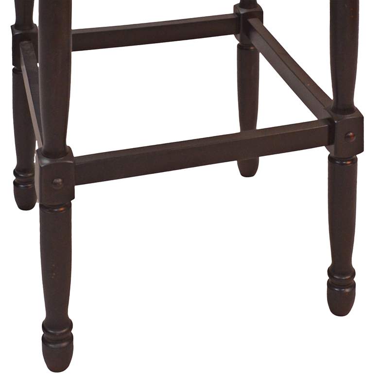 Image 4 Hawthrone 29 1/4" Espresso Wood Bar Stool more views