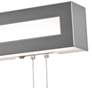 Hayes 37" Wide Satin Nickel LED Wall Sconce