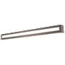 Hayes - Overbed Fixture - 4Ft. - Oil-Rubbed Bronze Finish - White Acrylic