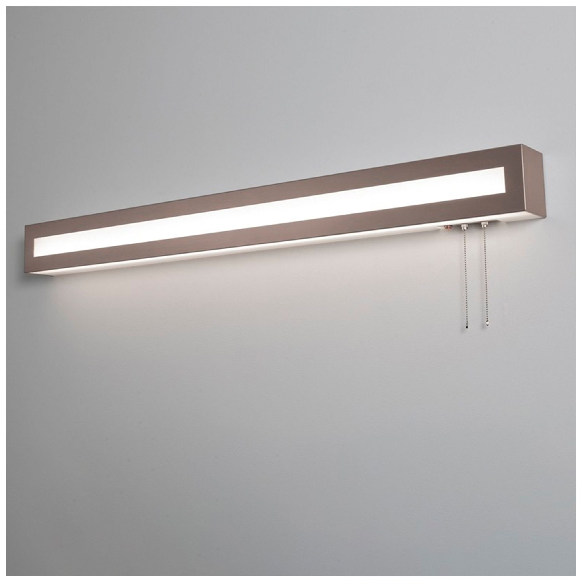 Image 2 Hayes - Overbed Fixture - 4Ft. - Oil-Rubbed Bronze Finish - White Acrylic more views