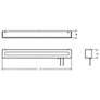 3_Hayes - Overbed Fixture - 4Ft. - Oil-Rubbed Bronze Finish - White Acrylic more views