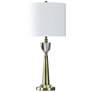 Hayla Modern Glam 33" Gold Table Lamp