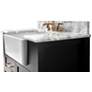 Hayley 36"W Black Onyx Single Sink Bath Vanity Cabinet Set