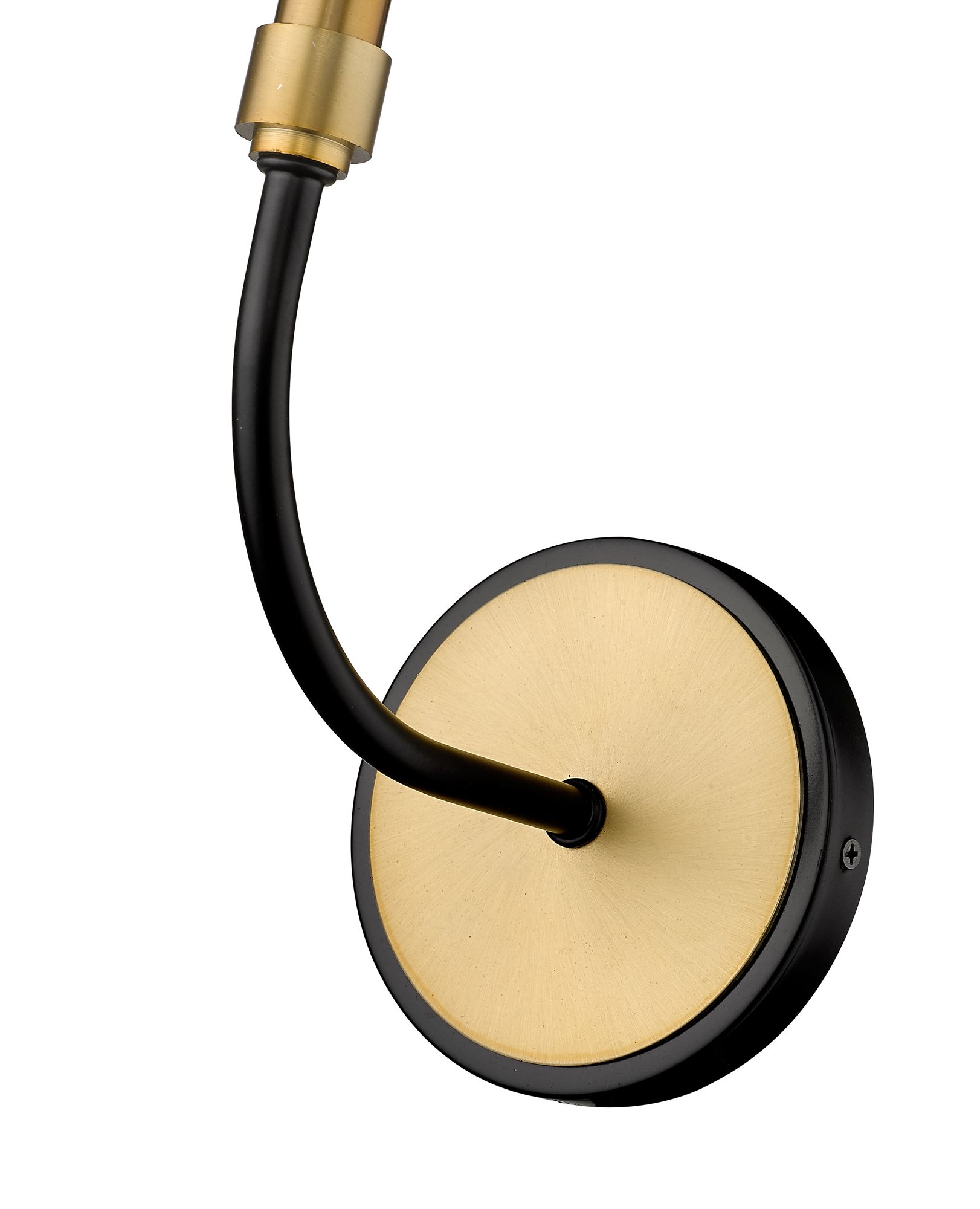 Image 7 Haylie by Z-Lite Matte Black + Olde Brass 5.25 inch 1 Light Wall Sconce more views