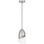 2_Haynes 1-Light Brushed Nickel Mini Pendant Light more views