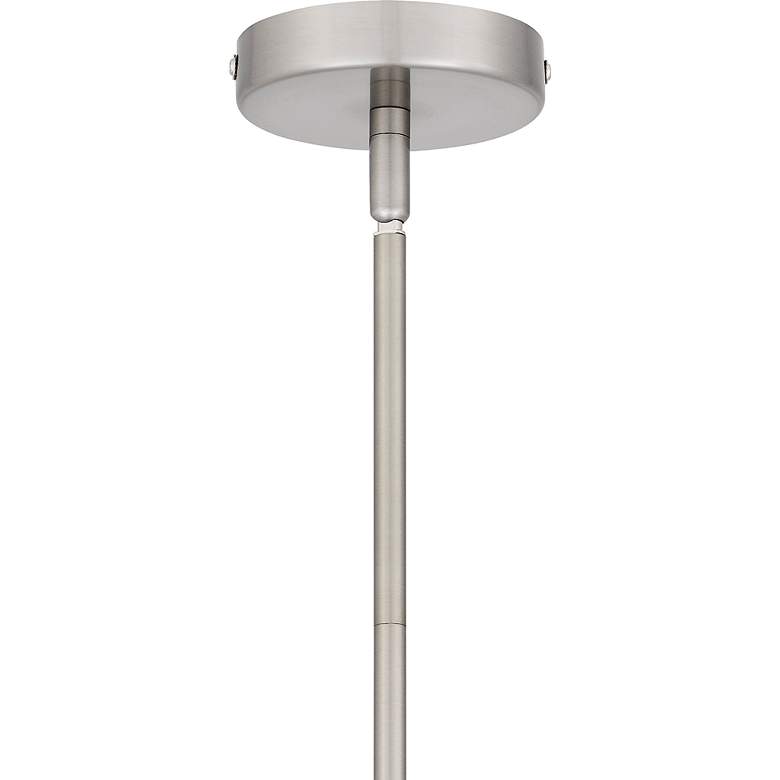 Image 6 Haynes 1-Light Brushed Nickel Mini Pendant Light more views