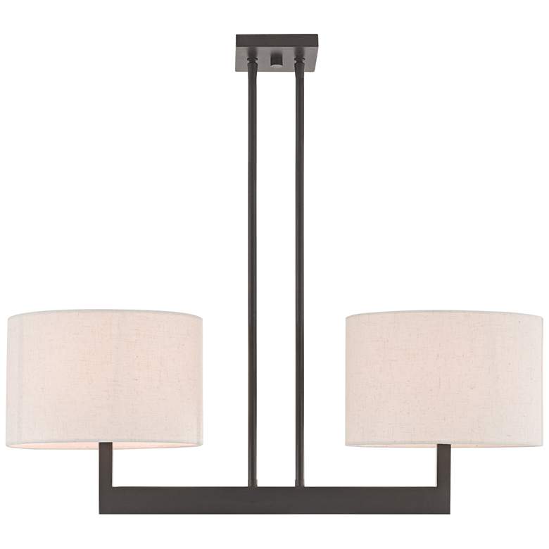 Image 2 Hayworth 30 1/4" Wide Bronze Kitchen Island Light Chandelier