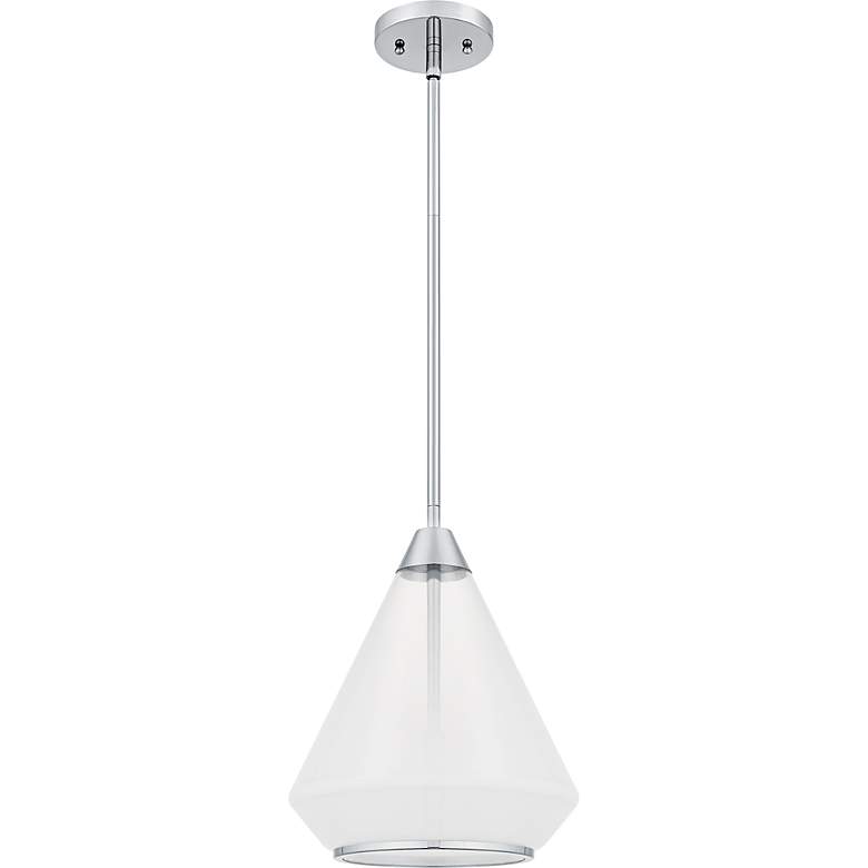 Image 2 Haze 1-Light Polished Chrome Mini Pendant more views